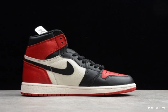 High Jordan 1 555088-610 Bred Retro 555088-610 Toe Air 0330